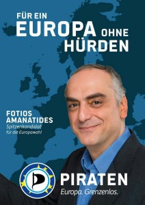 Fotios Amanatides - Spitzenkandidat für die Europawahl