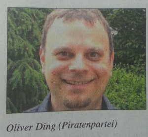 Oliver Ding: Foto in der Wochenpost